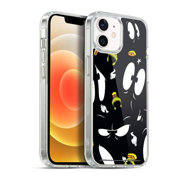 Looney Tunes Patterns Marvin The Martian Soft Gel Case for Apple iPhone 12 / iPhone 12 Pro & MagSafe
