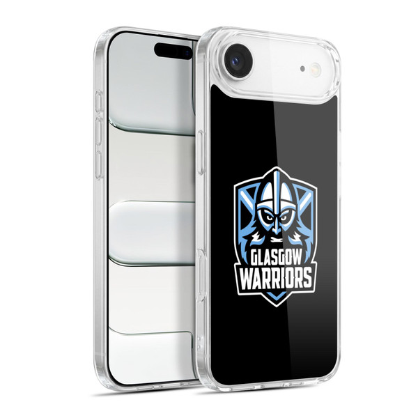 Glasgow Warriors Logo Plain Black Soft Gel Case for Apple iPhone 17 Air