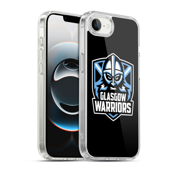 Glasgow Warriors Logo Plain Black Soft Gel Case for Apple iPhone 16e / Apple iPhone 17e & MagSafe
