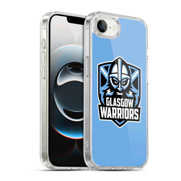 Glasgow Warriors Logo Plain Blue Soft Gel Case for Apple iPhone 16e / Apple iPhone 17e & MagSafe