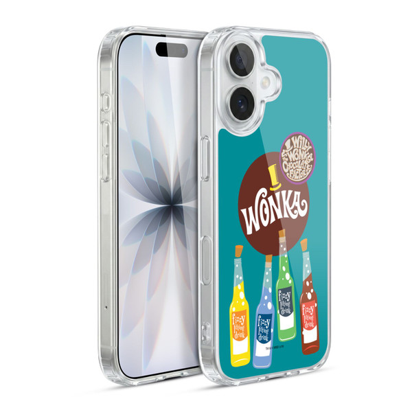 Willy Wonka and the Chocolate Factory Graphics Fizzy Lifting Drink Soft Gel Case for Apple iPhone 17