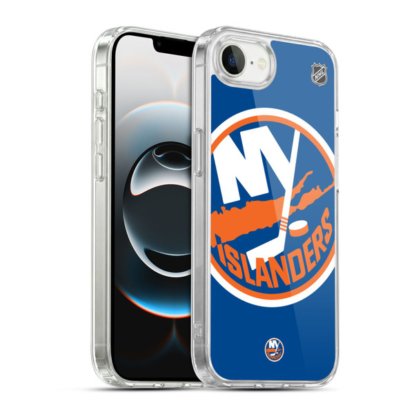 NHL New York Islanders Oversized Soft Gel Case for Apple iPhone 16e / Apple iPhone 17e & MagSafe