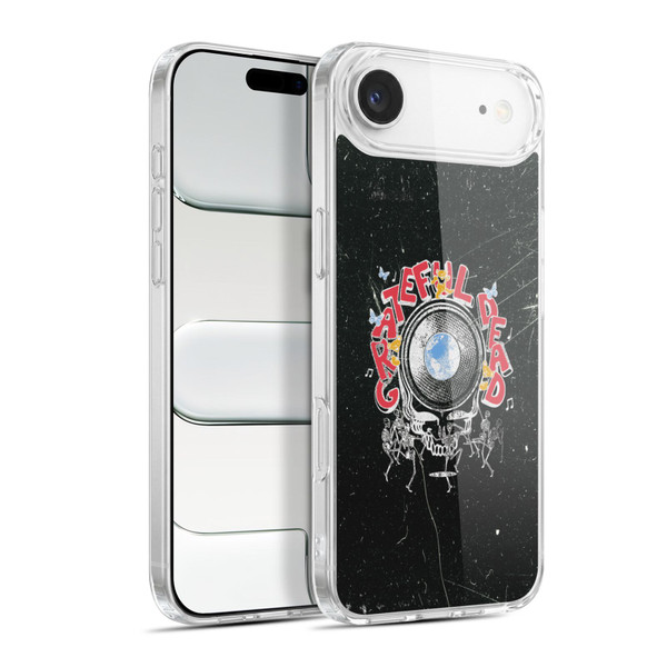 Grateful Dead Graphics Black Soft Gel Case for Apple iPhone 17 Air