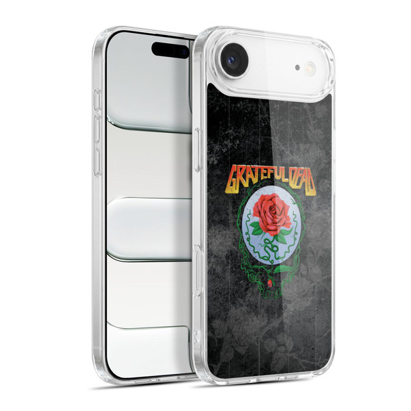 Grateful Dead Graphics Distressed Rose Soft Gel Case for Apple iPhone 17 Air