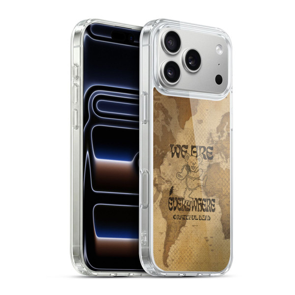 Grateful Dead Graphics Bear Vintage Soft Gel Case for Apple iPhone 17 Pro Max