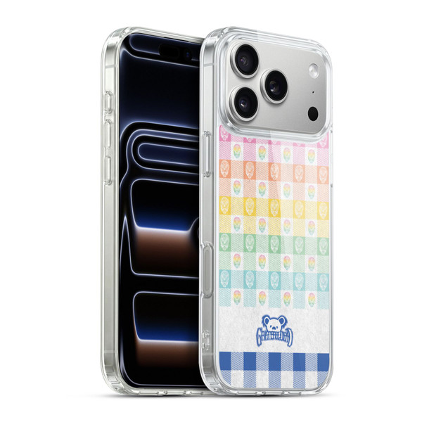 Grateful Dead Graphics Colourful Pattern Soft Gel Case for Apple iPhone 17 Pro Max