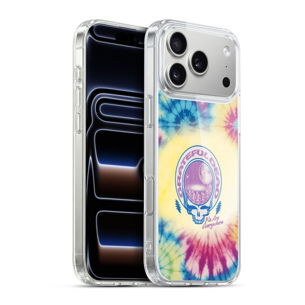 Grateful Dead Graphics Logo Tie Dye Soft Gel Case for Apple iPhone 17 Pro Max