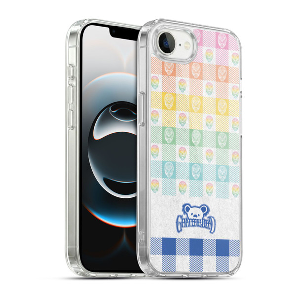 Grateful Dead Graphics Colourful Pattern Soft Gel Case for Apple iPhone 16e / Apple iPhone 17e & MagSafe