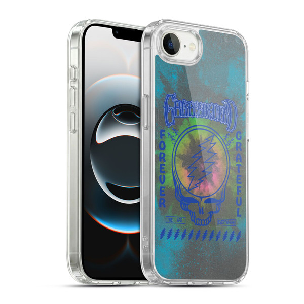 Grateful Dead Graphics Tie Dye Soft Gel Case for Apple iPhone 16e / Apple iPhone 17e & MagSafe