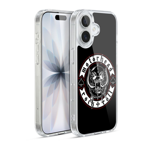Motorhead Logo Rock & Roll Soft Gel Case for Apple iPhone 17