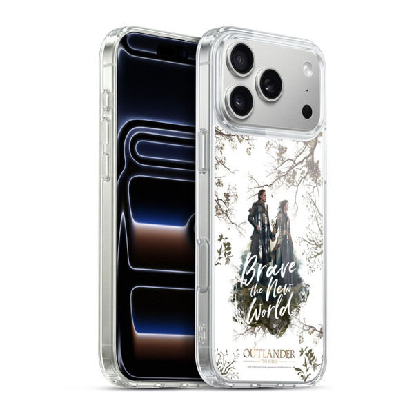Outlander Composed Graphics Brave The New World Soft Gel Case for Apple iPhone 17 Pro Max