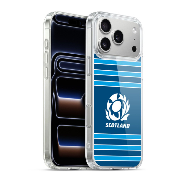 Scotland Rugby Logo 2 Stripes Soft Gel Case for Apple iPhone 17 Pro Max