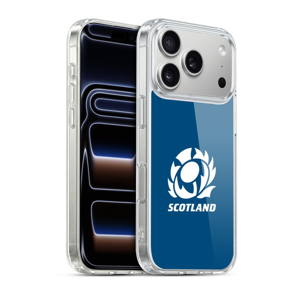 Scotland Rugby Logo 2 Plain Soft Gel Case for Apple iPhone 17 Pro