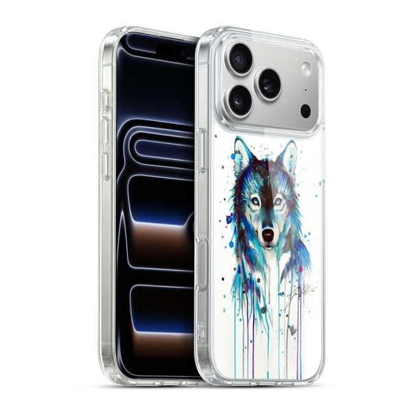 Pixie Cold Animals Ice Wolf Soft Gel Case for Apple iPhone 17 Pro Max
