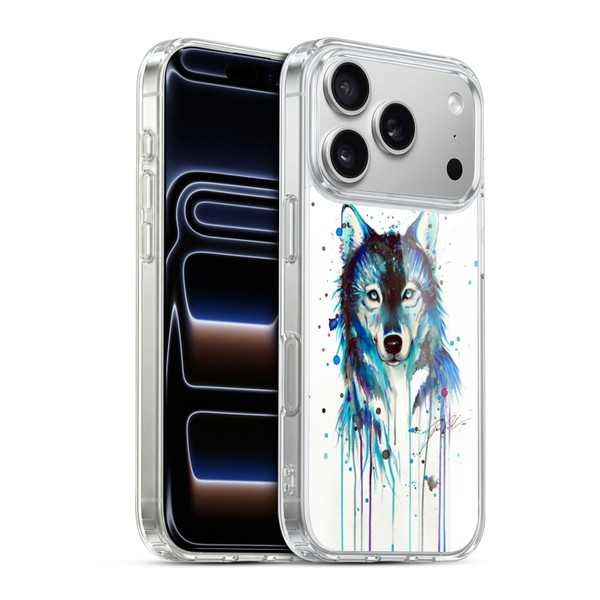 Pixie Cold Animals Ice Wolf Soft Gel Case for Apple iPhone 17 Pro