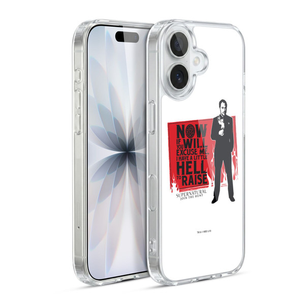 Supernatural Graphic Sam, Dean & Castiel Soft Gel Case for Apple iPhone 17