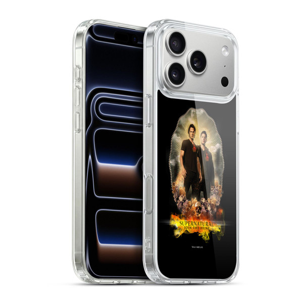Supernatural Vectors Dean & Sam Halo Soft Gel Case for Apple iPhone 17 Pro Max