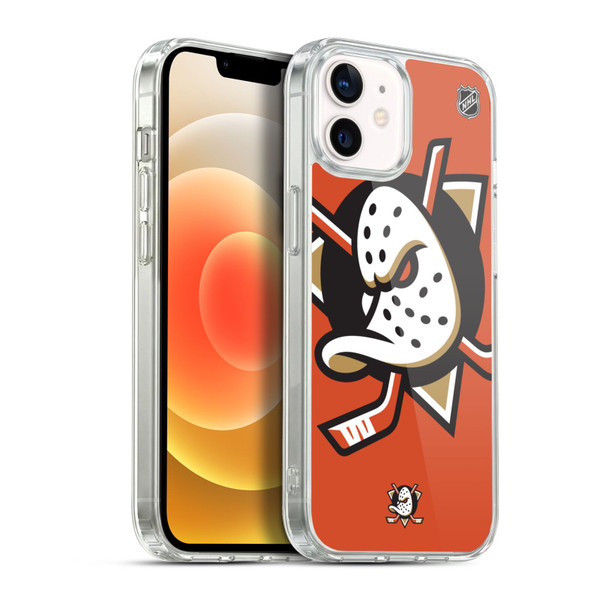 NHL Anaheim Ducks Oversized Soft Gel Case for Apple iPhone 12 / iPhone 12 Pro & MagSafe