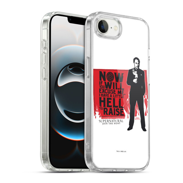 Supernatural Graphic Sam, Dean & Castiel Soft Gel Case for Apple iPhone 16e / Apple iPhone 17e & MagSafe