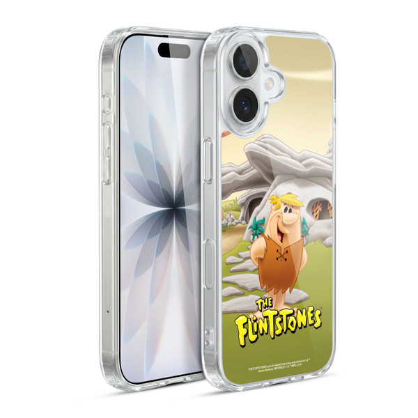 The Flintstones Characters Barney Rubble Soft Gel Case for Apple iPhone 17