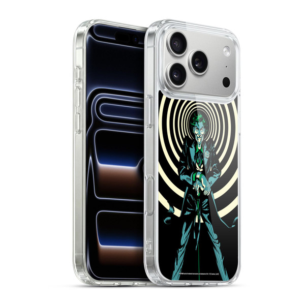 The Joker DC Comics Character Art Grin Soft Gel Case for Apple iPhone 17 Pro Max