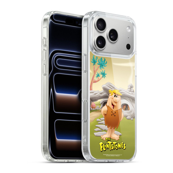 The Flintstones Characters Barney Rubble Soft Gel Case for Apple iPhone 17 Pro Max