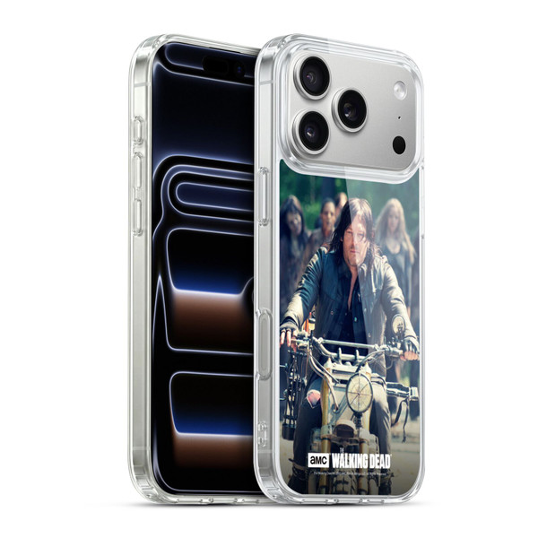 AMC The Walking Dead Daryl Dixon Bike Ride Soft Gel Case for Apple iPhone 17 Pro Max