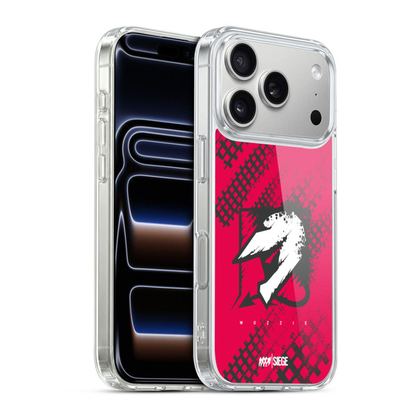 Tom Clancy's Rainbow Six Siege Icons Mozzie Soft Gel Case for Apple iPhone 17 Pro