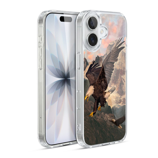 Vincent Hie Key Art Eagle Strike Soft Gel Case for Apple iPhone 17