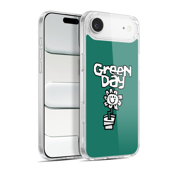 Green Day Graphics Flower Soft Gel Case for Apple iPhone 17 Air