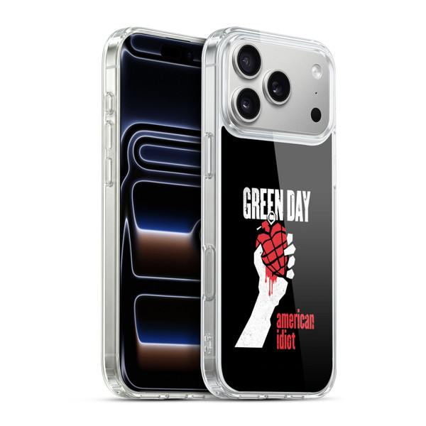 Green Day Graphics American Idiot Soft Gel Case for Apple iPhone 17 Pro Max