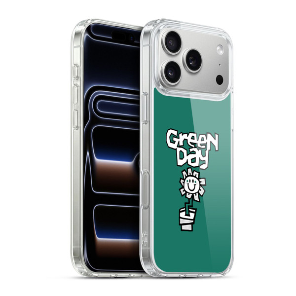 Green Day Graphics Flower Soft Gel Case for Apple iPhone 17 Pro Max
