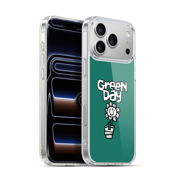 Green Day Graphics Flower Soft Gel Case for Apple iPhone 17 Pro Max