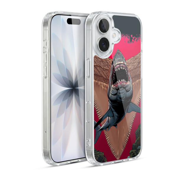 Vincent Hie Key Art Shark Soft Gel Case for Apple iPhone 17