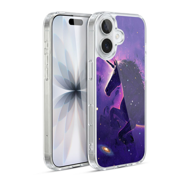 Vincent Hie Key Art Unicorn Nebula Soft Gel Case for Apple iPhone 17