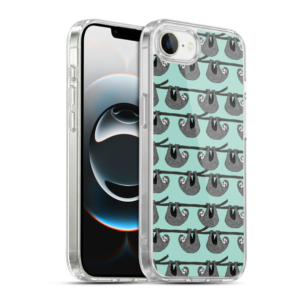 Andrea Lauren Design Animals Sloth Soft Gel Case for Apple iPhone 16e / Apple iPhone 17e & MagSafe