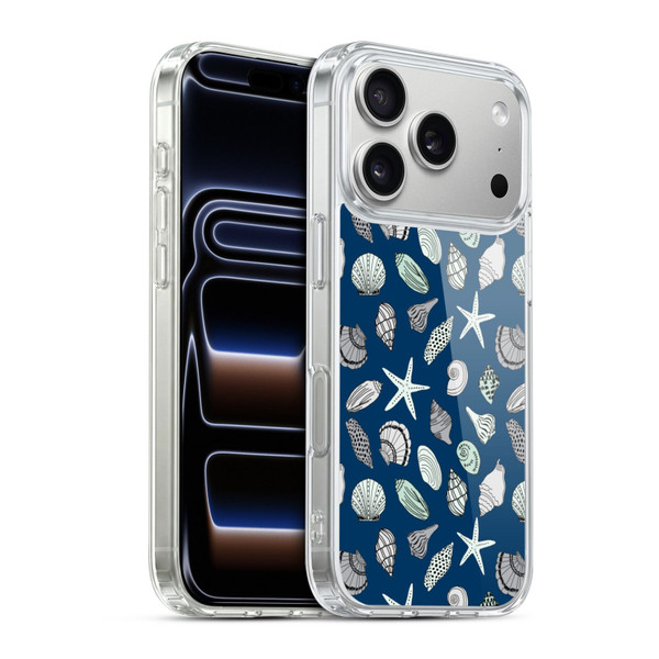 Andrea Lauren Design Sea Animals Shells Soft Gel Case for Apple iPhone 17 Pro