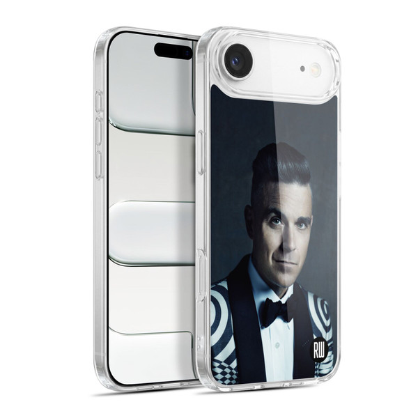 Robbie Williams Calendar Printed Tux Soft Gel Case for Apple iPhone 17 Air
