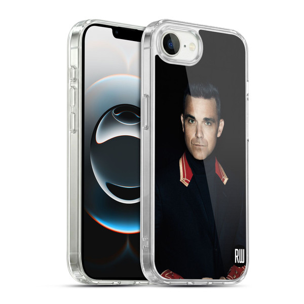 Robbie Williams Calendar Portrait Soft Gel Case for Apple iPhone 16e / Apple iPhone 17e & MagSafe