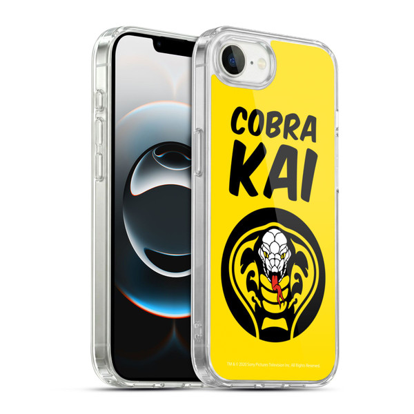 Cobra Kai Composed Art Logo 2 Soft Gel Case for Apple iPhone 16e / Apple iPhone 17e & MagSafe