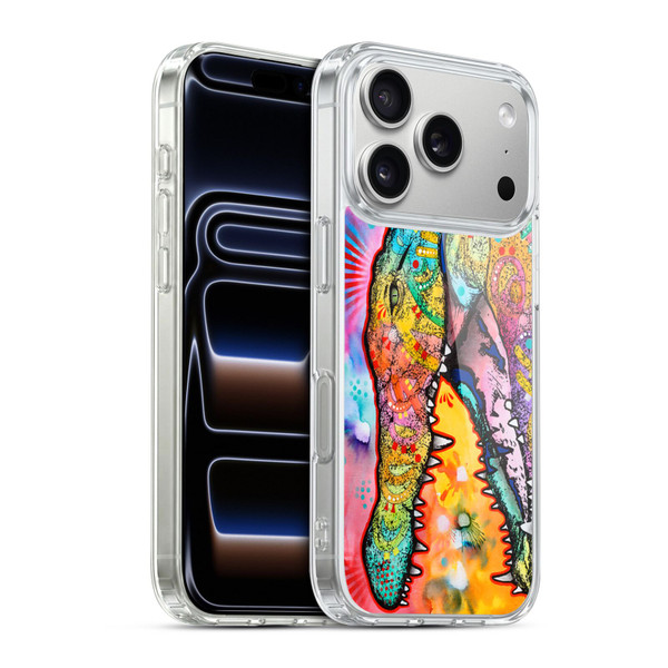 Dean Russo Wildlife 3 Crocodile Soft Gel Case for Apple iPhone 17 Pro