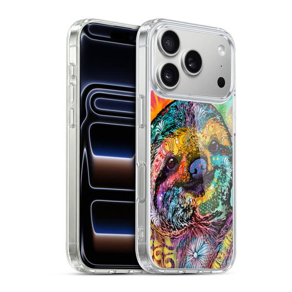 Dean Russo Wildlife 3 Sloth Soft Gel Case for Apple iPhone 17 Pro
