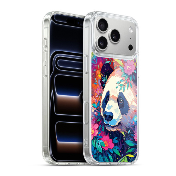 Michael David Ward Animals Panda Soft Gel Case for Apple iPhone 17 Pro Max