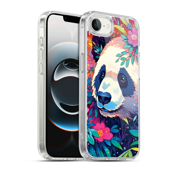 Michael David Ward Animals Panda Soft Gel Case for Apple iPhone 16e / Apple iPhone 17e & MagSafe