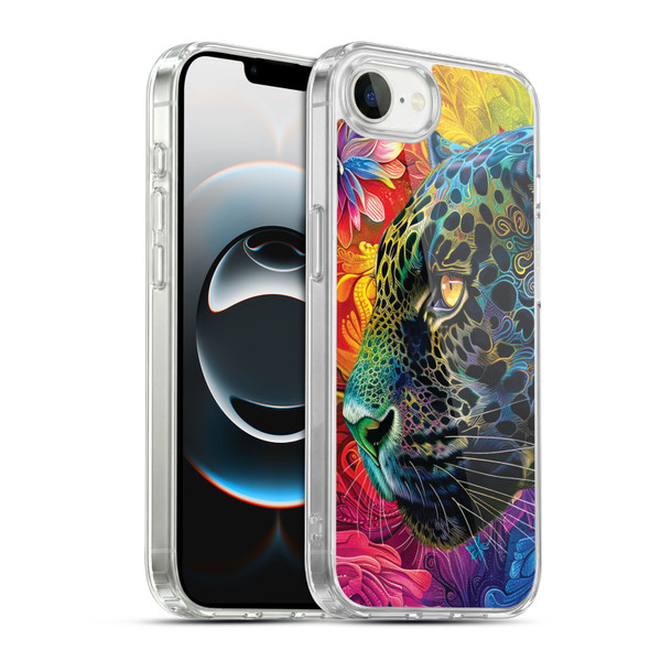 Michael David Ward Animals Wild Tapestry Soft Gel Case for Apple iPhone 16e / Apple iPhone 17e & MagSafe