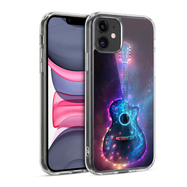 Wumples Cosmic Arts Guitar Soft Gel Case for Apple iPhone 11