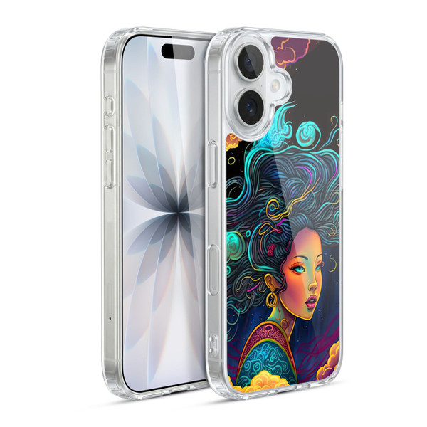 Wumples Cosmic Arts Cloud Goddess Soft Gel Case for Apple iPhone 17