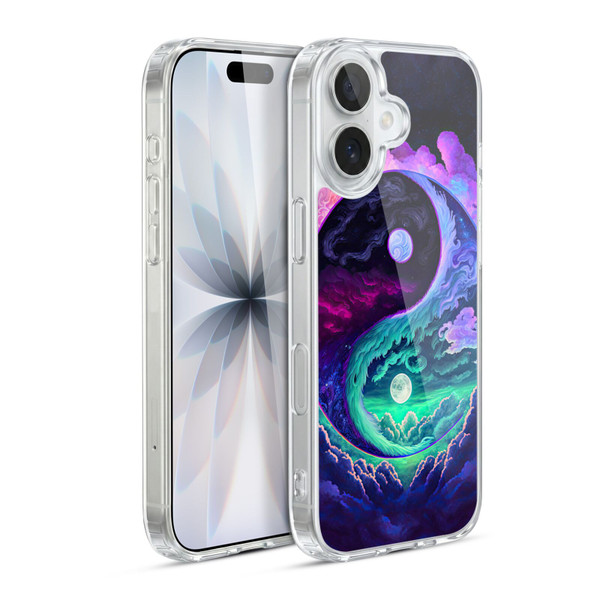 Wumples Cosmic Arts Clouded Yin Yang Soft Gel Case for Apple iPhone 17