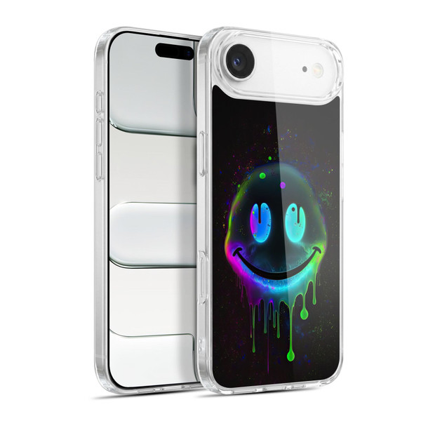 Wumples Cosmic Arts Drip Smiley Soft Gel Case for Apple iPhone 17 Air