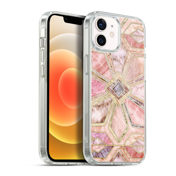 Micklyn Le Feuvre Marble Patterns Gilded Stone Tiles Soft Gel Case for Apple iPhone 12 / iPhone 12 Pro & MagSafe